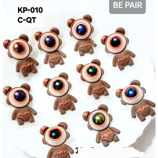 Pack Of 10pc Multi Color Hair Accessories (KP-10)