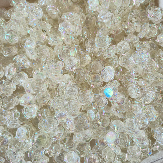 100 Grams Multi Color Beads For DIY Hair Accessories, Jewellery, Crafts Making (051)