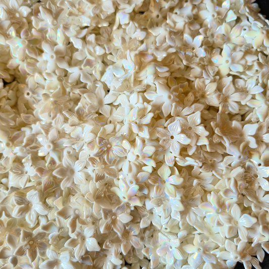 100 Grams Multi Color Beads For DIY Hair Accessories, Jewellery, Crafts Making (053)