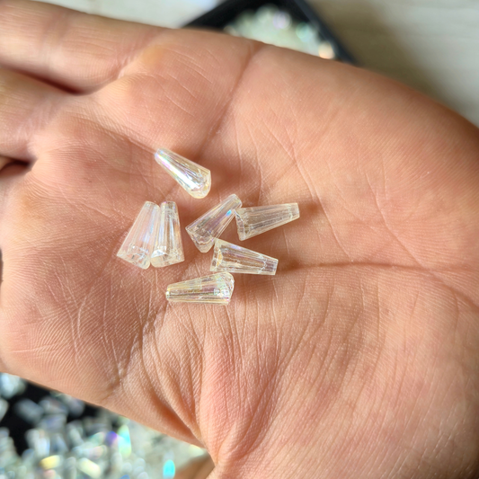 100gm Multi Color Beads For Making Hair Accessories, Jewellery, DIY Crafts (Mix Beads 65)