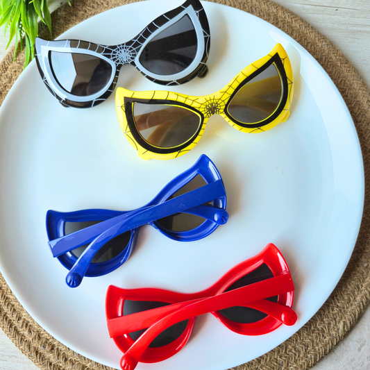 Pack of 4pcs Kids Colorful Sunglasses – DIY Craft Accessories & Party Favors SG-10