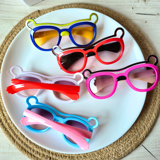 Pack of 5pcs Kids Colorful Sunglasses – DIY Craft Accessories & Party Favors SG-26