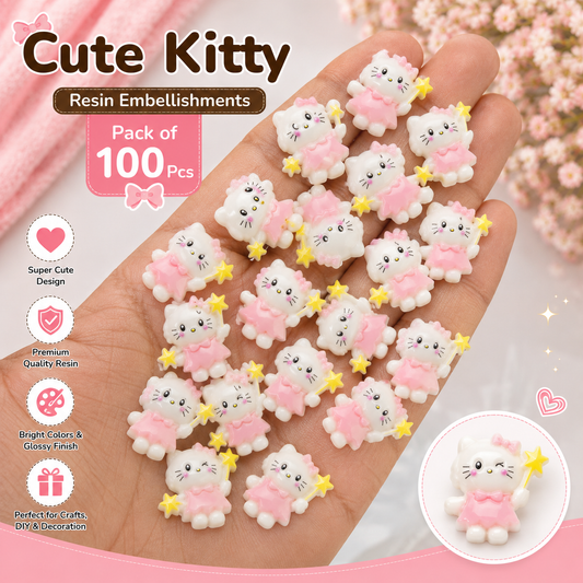 100pc Cartoon Character Beads for DIY Crafts, Accessories & Decoration (BEADS-06)