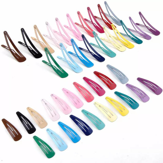 40PC Multicolor Hair Tictac Shine