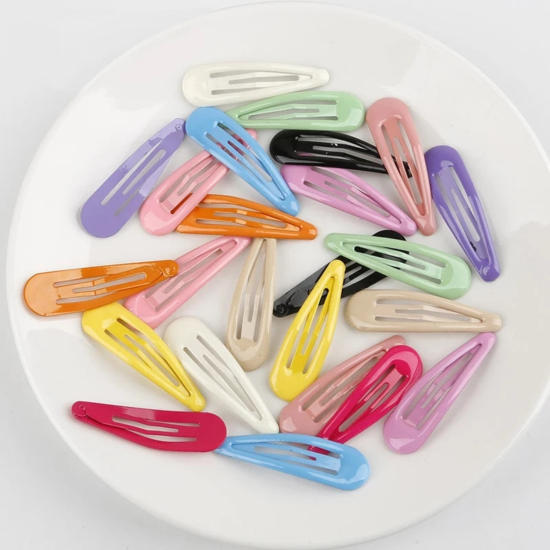 Multicolor 60pcs Hair Tictac Glossy Mix Color (MEDIUM-MIX)