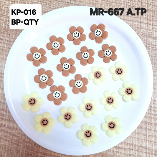 Pack Of 20pc Multicolor Silicon Hair Accessories Making Material (KP-016)