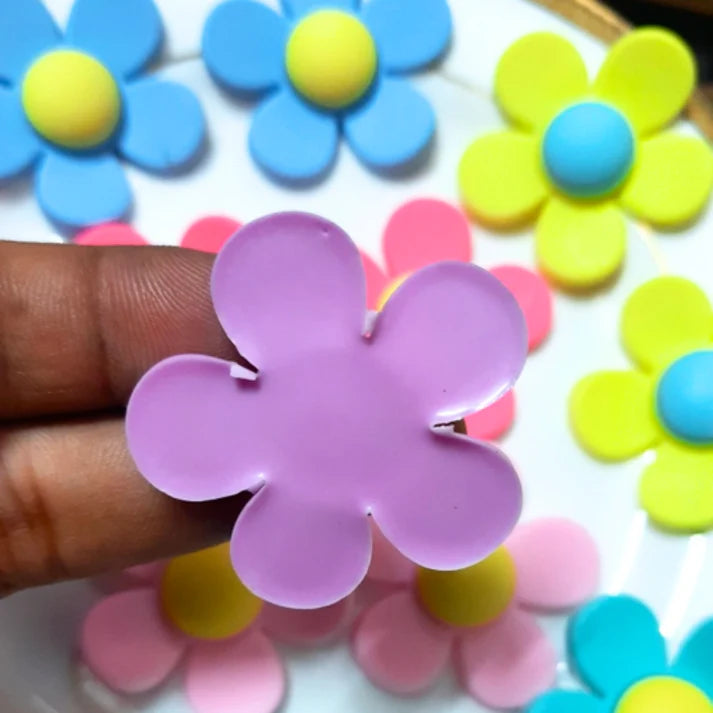 Pack Of 12pc Multicolor Silicon Hair Accessories Making Material (022)