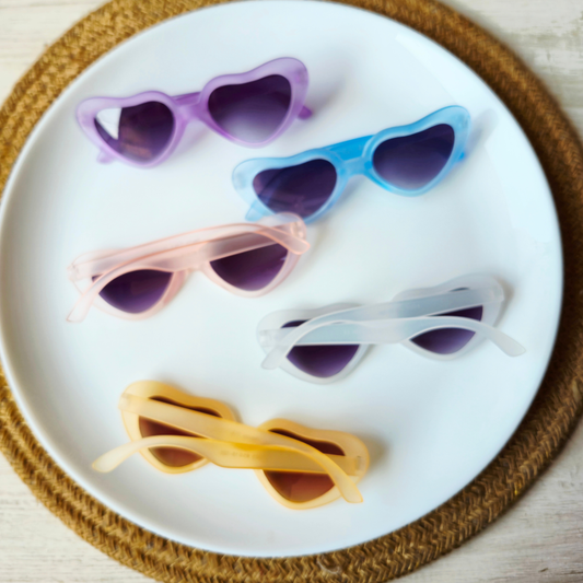 Pack of 5pcs Kids Colorful Sunglasses – DIY Craft Accessories & Party Favors SG-05