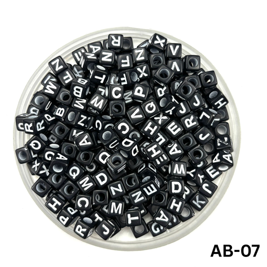 100 Grams Beads For Making Hair Accessories, Jewellery Crafts Items (AB-07)
