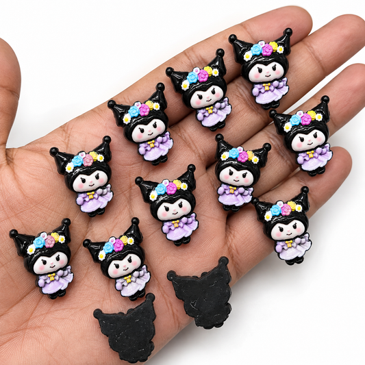 100pc Cartoon Character Beads for DIY Crafts, Accessories & Decoration (BEADS-14)