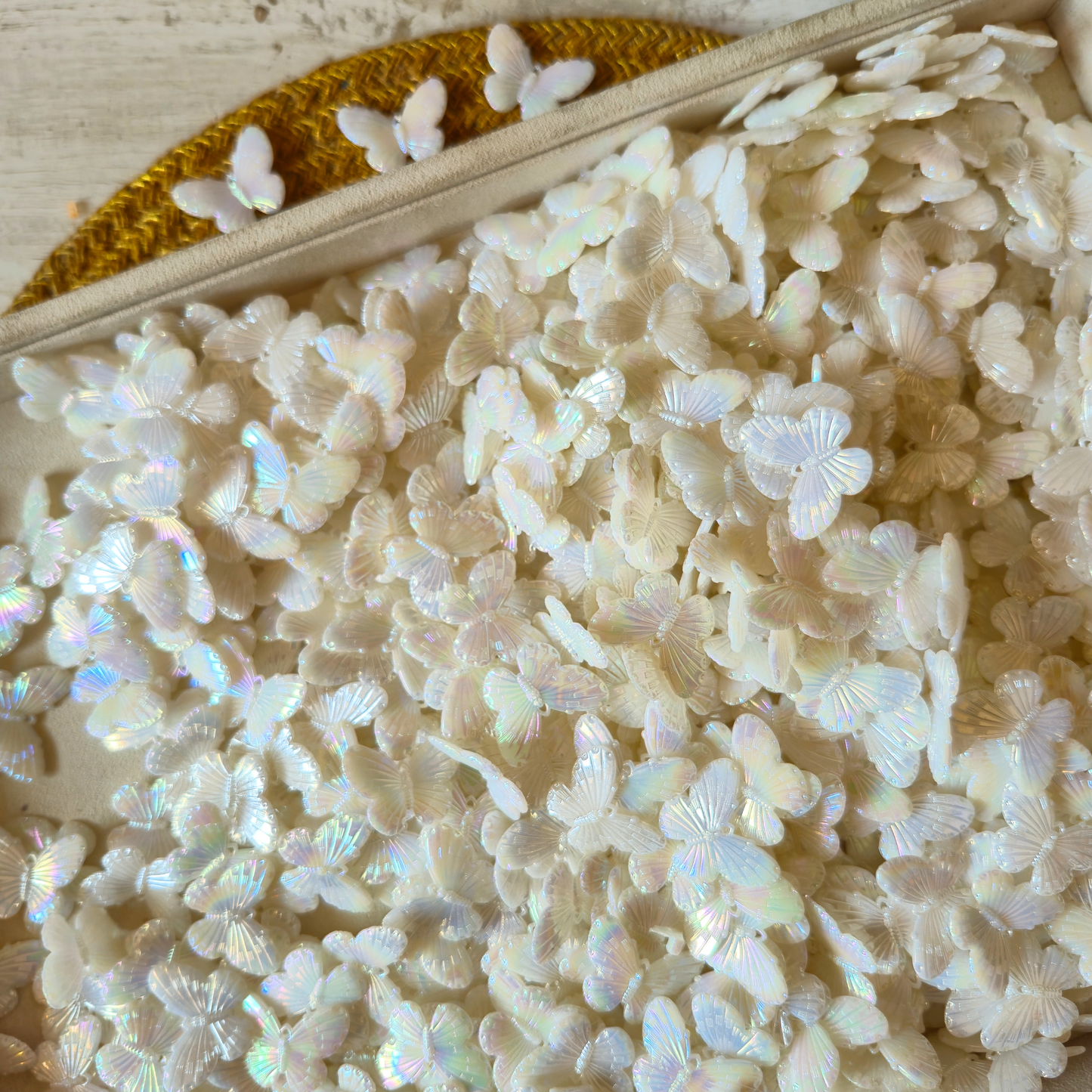 100 Grams Multi Color Beads For DIY Hair Accessories, Jewellery, Crafts Making (052)