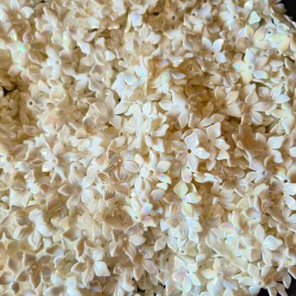 100 Grams Multi Color Beads For DIY Hair Accessories, Jewellery, Crafts Making (053)