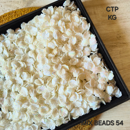 100 Grams Multi Color Beads For DIY Hair Accessories, Jewellery, Crafts Making (054)