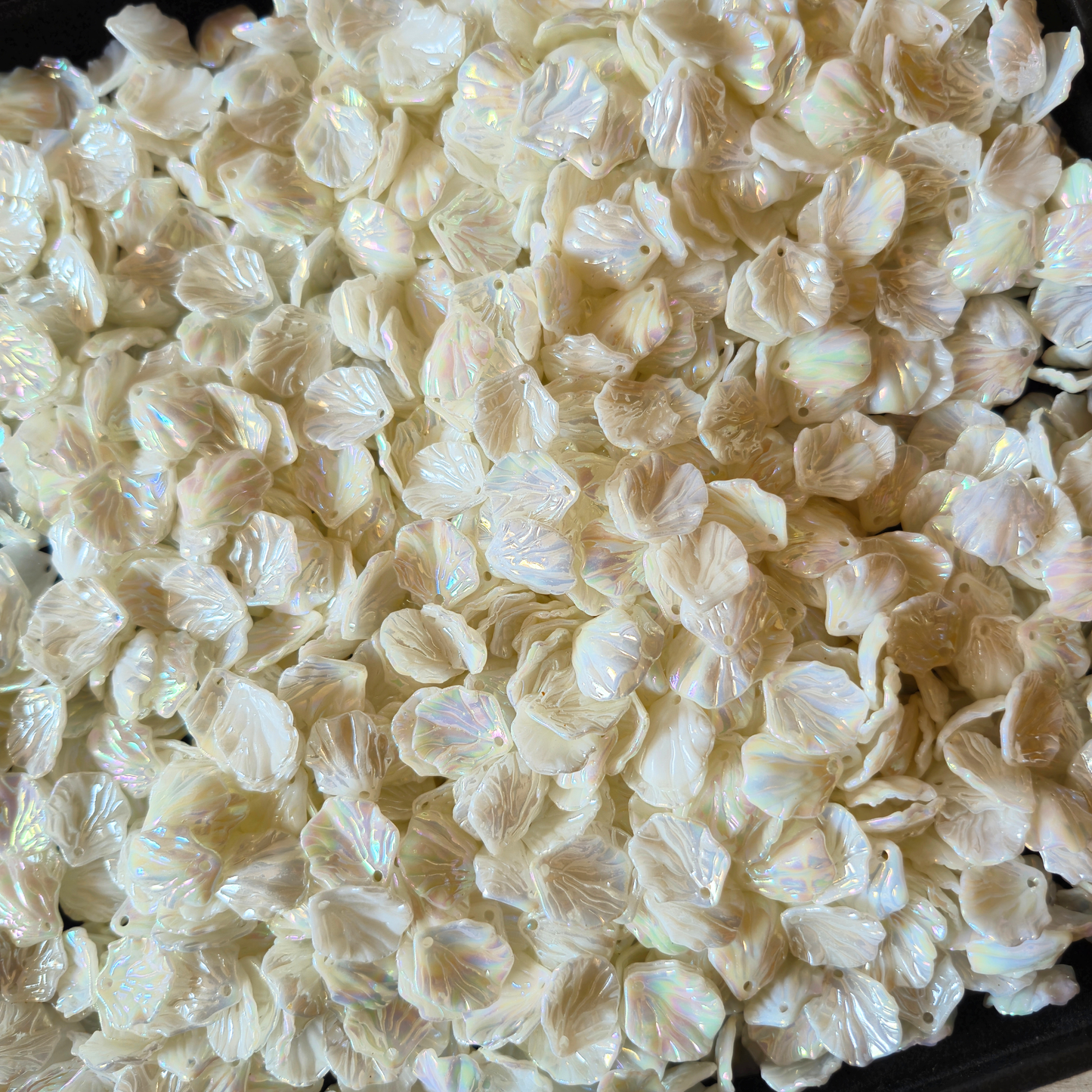 100 Grams Multi Color Beads For DIY Hair Accessories, Jewellery, Crafts Making (054)