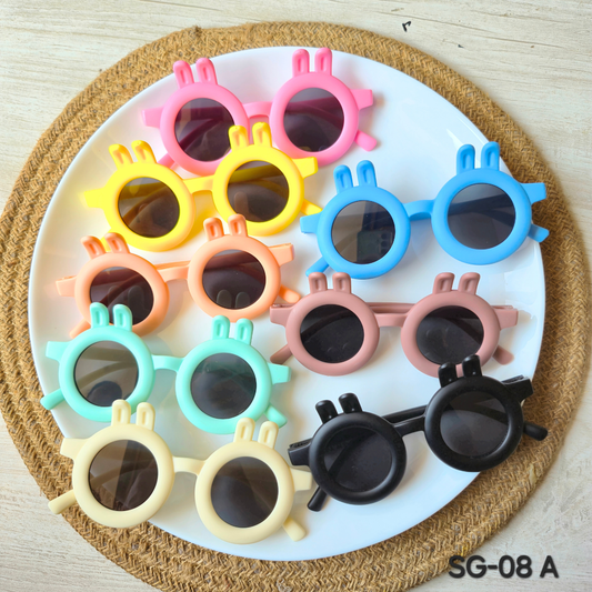 Pack of 8pcs Kids Colorful Sunglasses – DIY Craft Accessories & Party Favors SG-08
