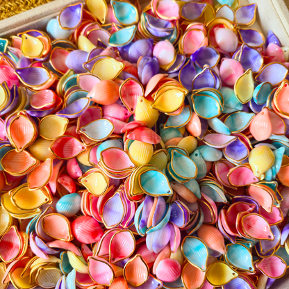 100 Grams Multi Color Beads For DIY Hair Accessories, Jewellery, Crafts Making (055)