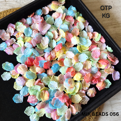 100 Grams Multi Color Beads For DIY Hair Accessories, Jewellery, Crafts Making (056)