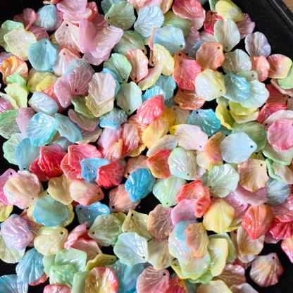 100 Grams Multi Color Beads For DIY Hair Accessories, Jewellery, Crafts Making (056)