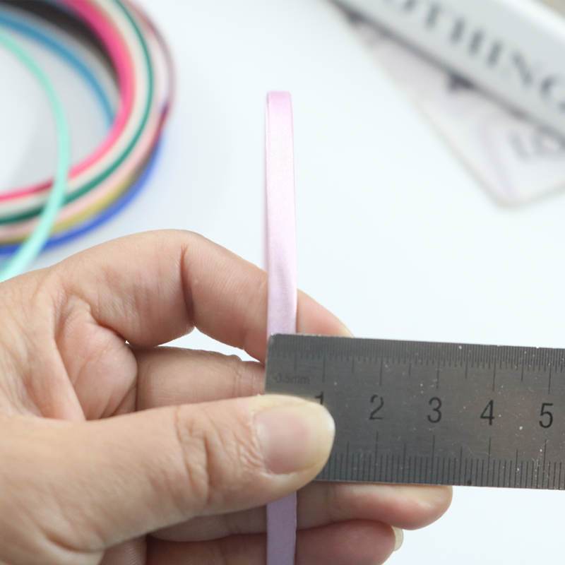 100pc Multicolor Satin Fabric Covered Hair Bands Headbands