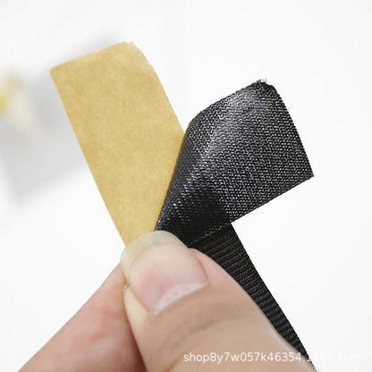 Black Color Hair Band, Headband End Tape For Making DIY Hair Accessories