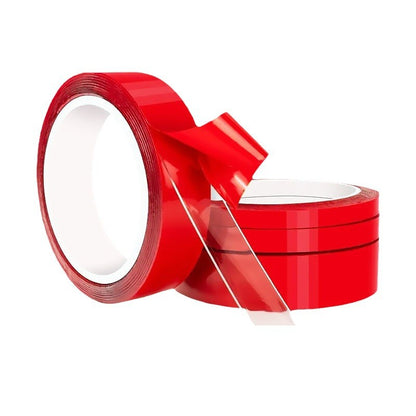 Pack of 2pc Double sided transparent tape for making hair accessories, jewellery, diy crafts etc