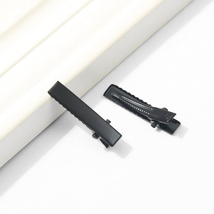 3cm (100pc) Black Alligator Hair Clip – DIY Bow Making