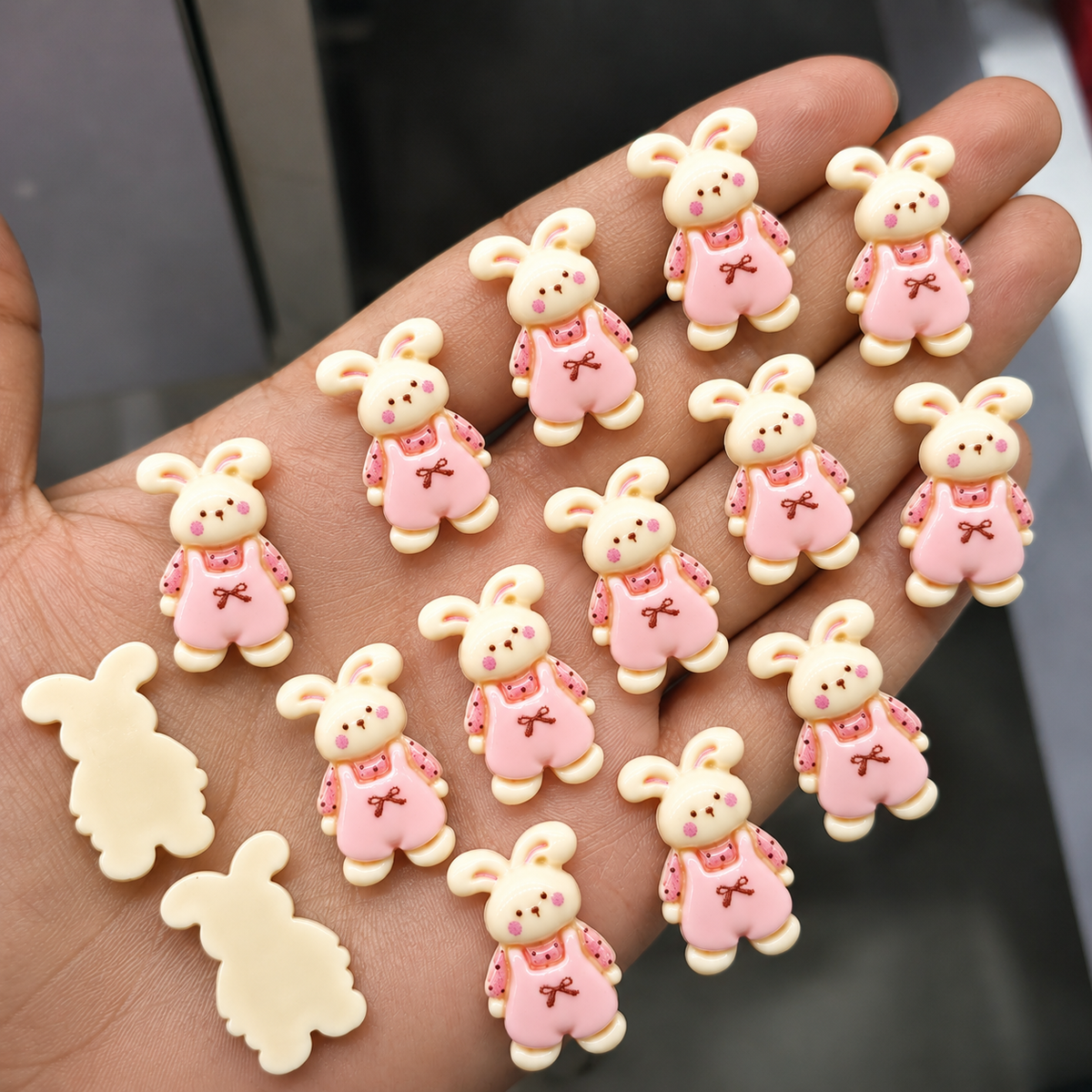 100pc Cartoon Character Beads for DIY Crafts, Accessories & Decoration (BEADS-17)