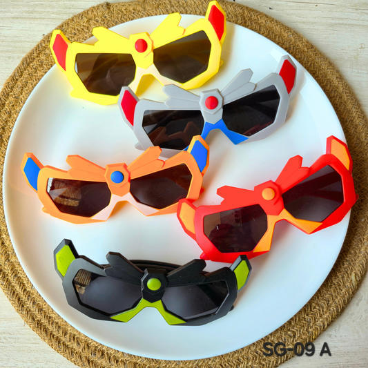 Pack of 5pcs Kids Colorful Sunglasses – DIY Craft Accessories & Party Favors SG-09