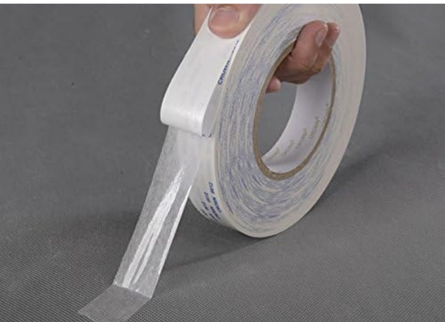 Pack of 2pc Double sided transparent tape for making hair accessories, jewellery, diy crafts etc