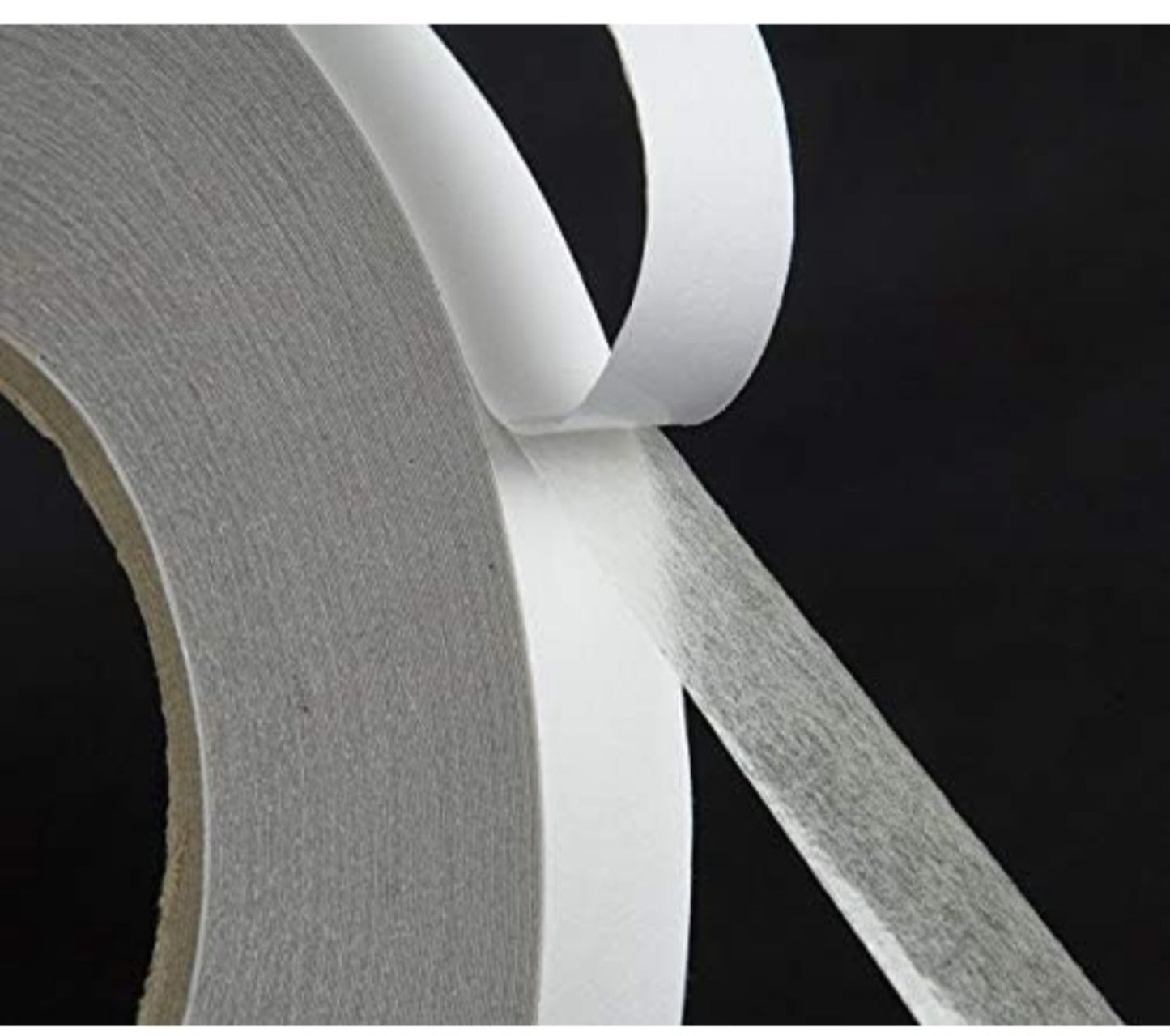 Pack of 2pc Double sided transparent tape for making hair accessories, jewellery, diy crafts etc