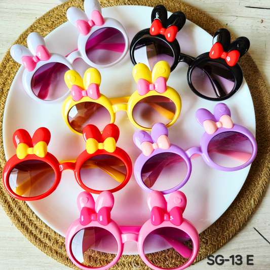 Pack of 6pcs Kids Colorful Sunglasses – DIY Craft Accessories & Party Favors SG-13A