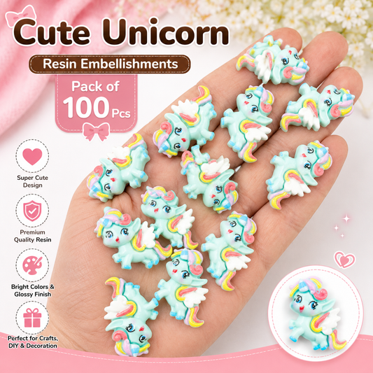 100pc Cartoon Character Beads for DIY Crafts, Accessories & Decoration (BEADS-02)