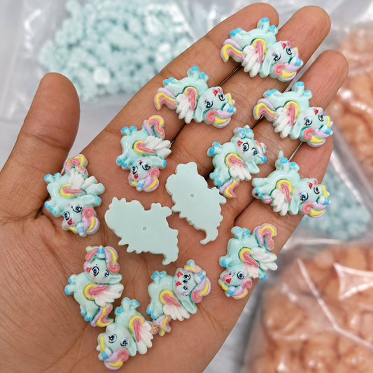 100pc Cartoon Character Beads for DIY Crafts, Accessories & Decoration (BEADS-02)