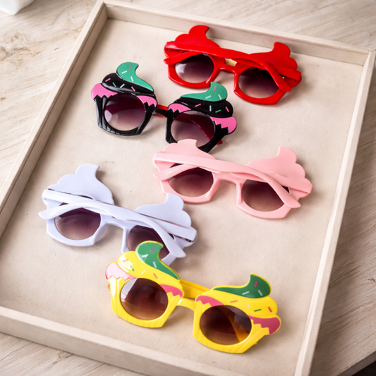 Pack of 5pcs Kids Colorful Sunglasses – DIY Craft Accessories & Party Favors SG-01