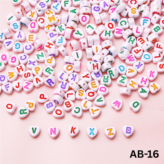 100 Grams Beads For Making Hair Accessories, Jewellery Crafts Items (AB-16)