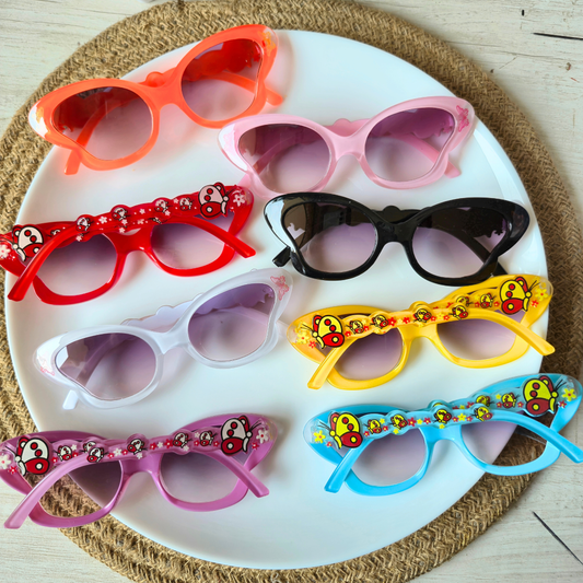 Pack of 8pcs Kids Colorful Sunglasses – DIY Craft Accessories & Party Favors SG-15