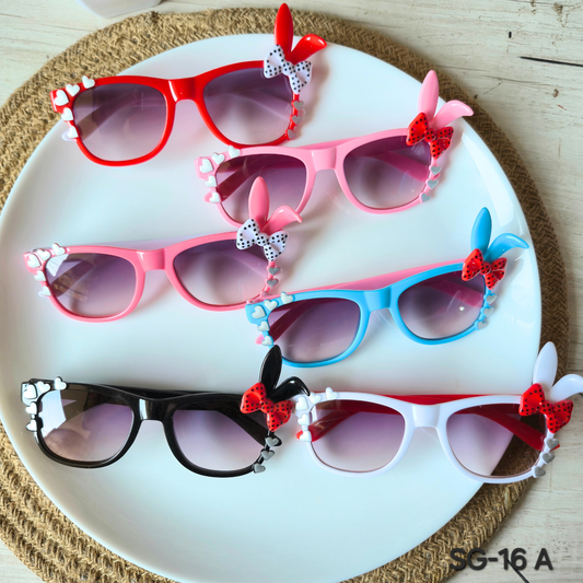 Pack of 6pcs Kids Colorful Sunglasses – DIY Craft Accessories & Party Favors SG-16