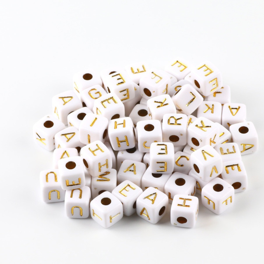 100 Grams Beads For Making Hair Accessories, Jewellery Crafts Items (AB-17)