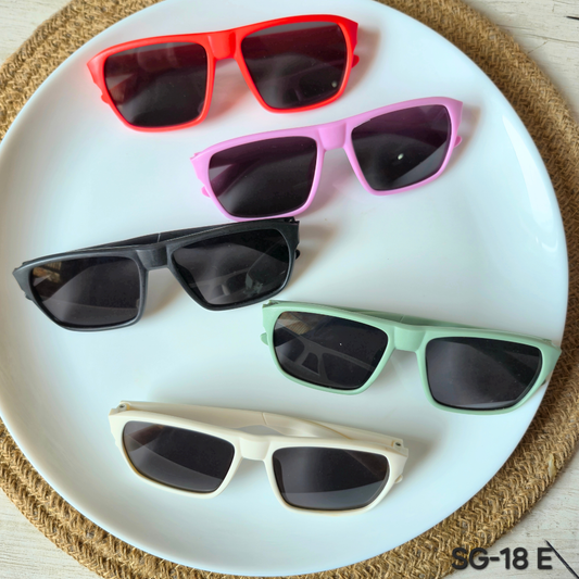 Pack of 5pcs Kids Colorful Sunglasses – DIY Craft Accessories & Party Favors SG-18