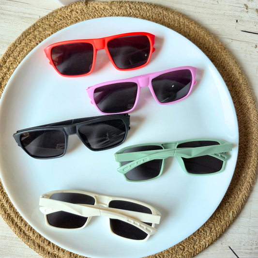 Pack of 5pcs Kids Colorful Sunglasses – DIY Craft Accessories & Party Favors SG-18