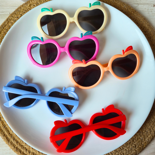 Pack of 5pcs Kids Colorful Sunglasses – DIY Craft Accessories & Party Favors SG-19
