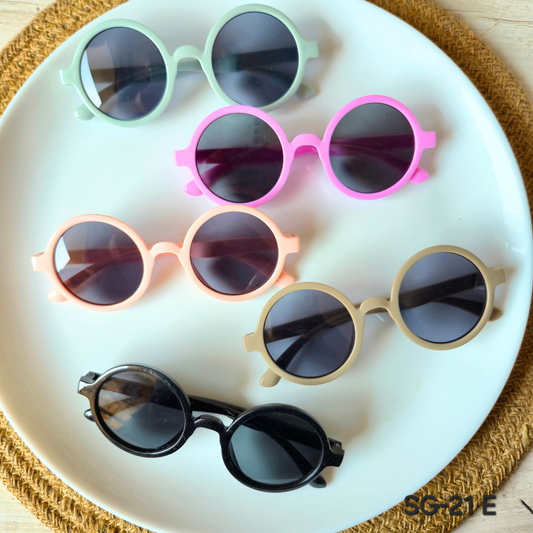 Pack of 5pcs Kids Colorful Sunglasses – DIY Craft Accessories & Party Favors SG-21