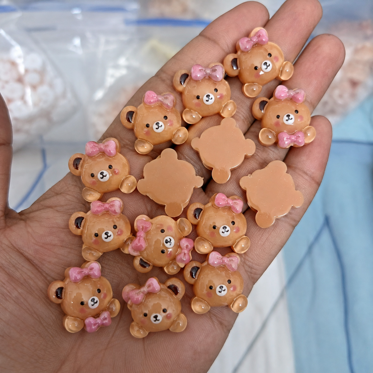 100pc Cartoon Character Beads for DIY Crafts, Accessories & Decoration (BEADS-04)