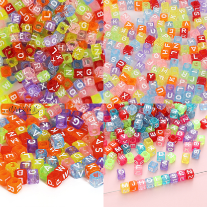 100 Grams Beads For Making Hair Accessories, Jewellery Crafts Items (AB-02)