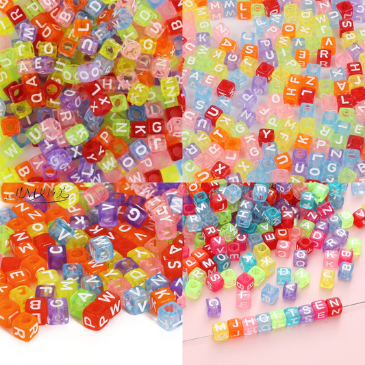 100 Grams Beads For Making Hair Accessories, Jewellery Crafts Items (AB-02)