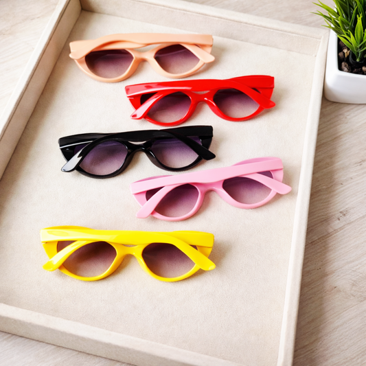 Pack of 5pcs Kids Colorful Sunglasses – DIY Craft Accessories & Party Favors SG-02