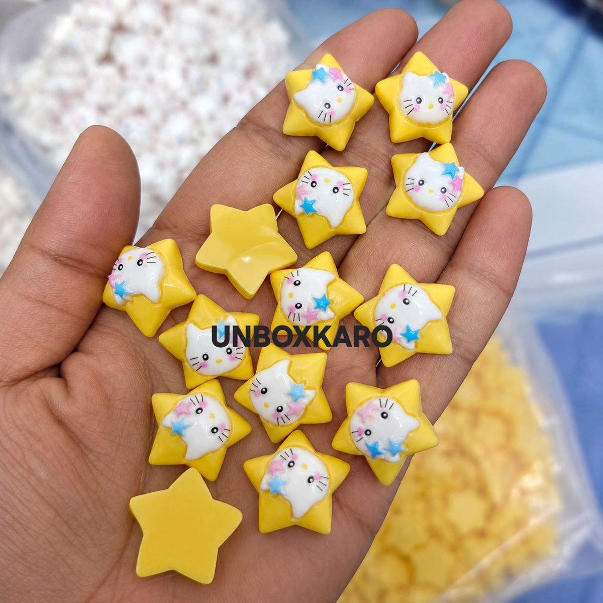100pc Mix Cartoon Character Beads for DIY Crafts, Accessories & Decoration (COMBO-1)