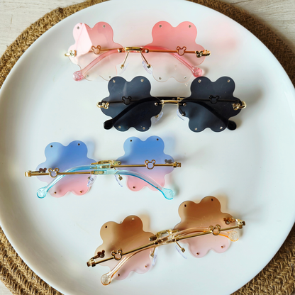 Pack of 4pcs Kids Colorful Sunglasses – DIY Craft Accessories & Party Favors SG-35