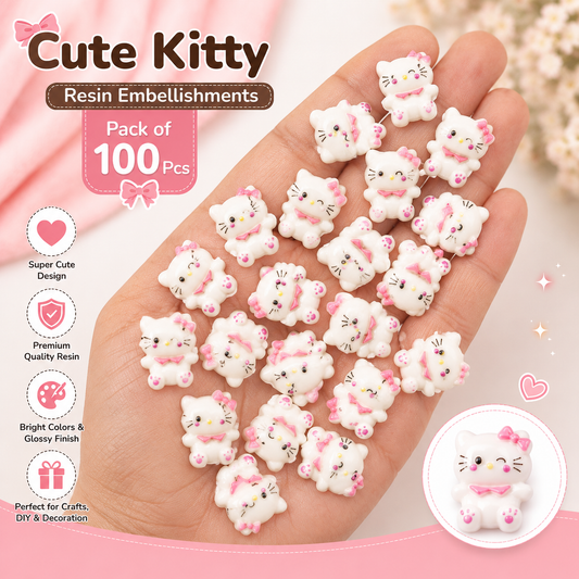 100pc Cartoon Character Beads for DIY Crafts, Accessories & Decoration (BEADS-08)