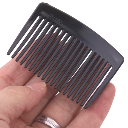 20PC (8cm) Black Plastic Comb For DIY Hair Clips